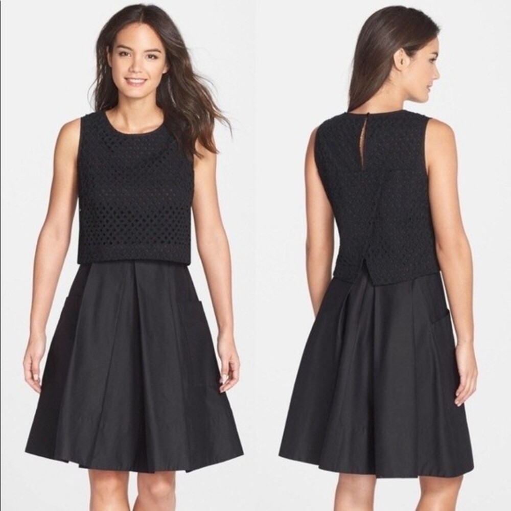 Eliza J Black Sleeveless Dress